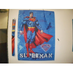 Superman banner 3 stuks, 100cm x 70 cm 
