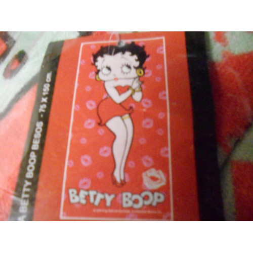 Betty Boop badhanddoek 75 x 100, 1 stuks, 
