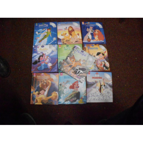 Complete serie Disney lees en luisterboeken met cd 10 stuks