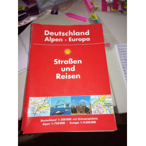 Duitse stratenboeken 13 stuks