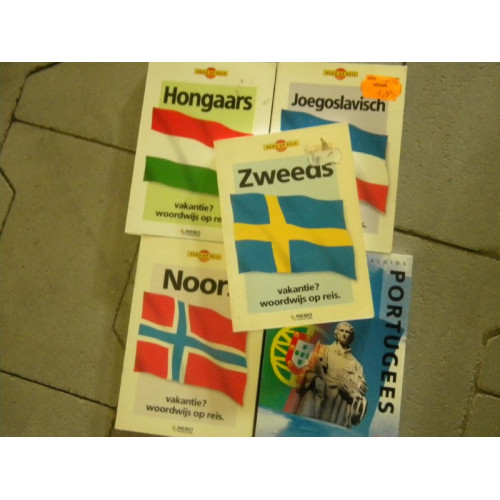 Talenboeken, 30 stuks, Scandinavisch en portugees