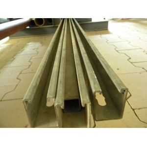 WALR Rapst Rail, 3 lengtes x 600cm, 65x40mm