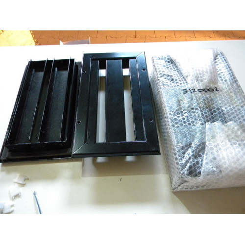 Ventilatieroosters, 4 stuks, 20x40 cm