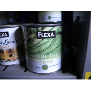 Flexa Zijdeglanslak, 6 blikken a 250 ml, Kleur Donkergroen 7055