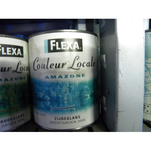 Flexa Zijdeglanslak, 1 blik a 750 ml, Kleur Zachtgroen 3065