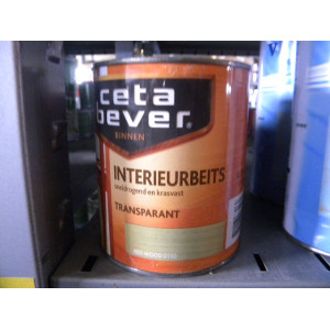 Cetabever Interieurbeits Transparant, 1 blik a 750 ml, Kleur Red wood 0150