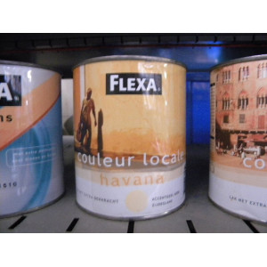 Flexa Zijdeglanslak, 1 blik a 750 ml, KLeur Accentgeel 6050