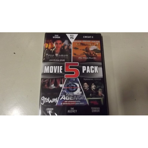 Movie-5-Pack, DVD, deel 15, 25 stuks, 5 topfilms per DVD, NL ondertiteld
