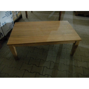 Robuuste houten tafel, 120x70x45cm