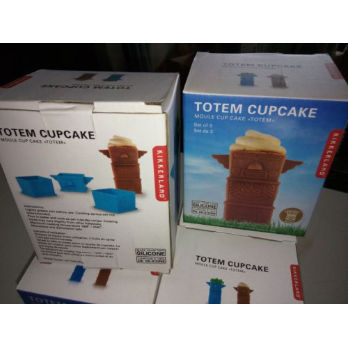 Cupcake totem silicone 5 sets