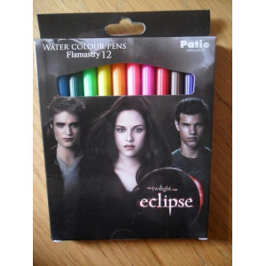 5 x Viltstiften a 12 stuks   The Twilight Saga  Eclipse