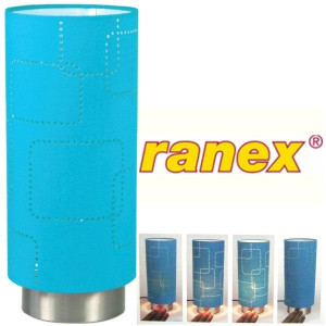 1 x Ranex LED Touch Design Tafellamp nieuw in doos kleur BLAUW