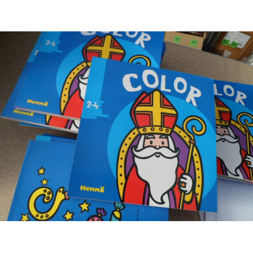 10x Sinterklaas kleurboek 