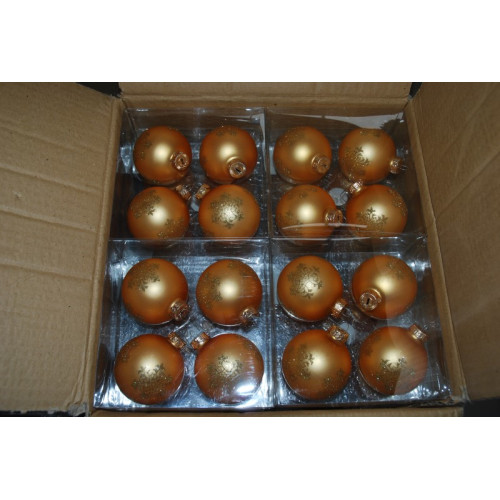 Kerstballen verpakking 12 x 4 stuks