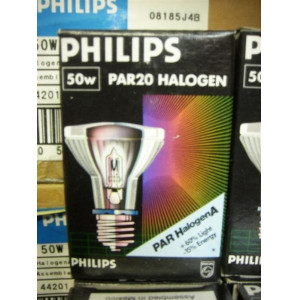 Philips halogeen lampen 230V-50W-E27 , 15 stuks