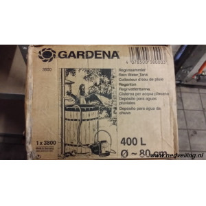 Gardena regenton 1 stuks 400 ltr  rond 80 cm 