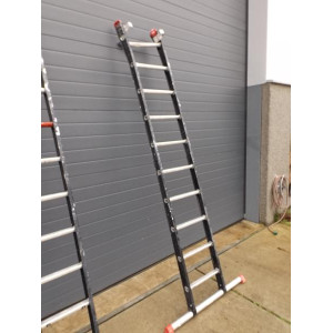 aluminium ladder met schade