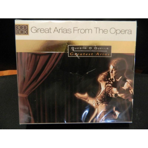 3 CD Box Great Arias From The Opera