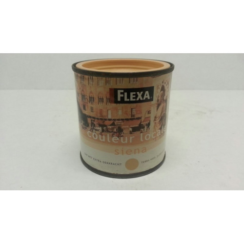 Flexa Couleur locale Siena Terra 4035 Zijdeglans 0,25L : 5 x
