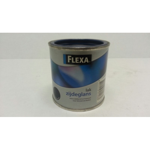 Flexa Donkerblauw 1010 Zijdeglans 0,25L : 5 x