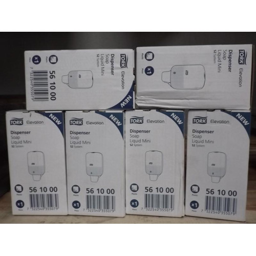 Tork zeep dispensers (6x)