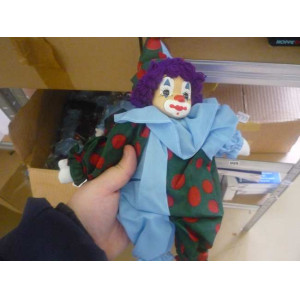 Clowntjes met porseleinen kopje 12 stuks