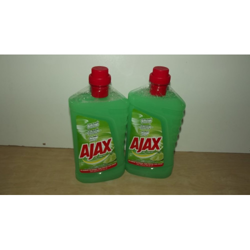 Reinigingsmiddel AJAX, 6 x 1 liter