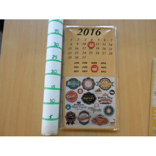 metalen kalender wvp 18 euro