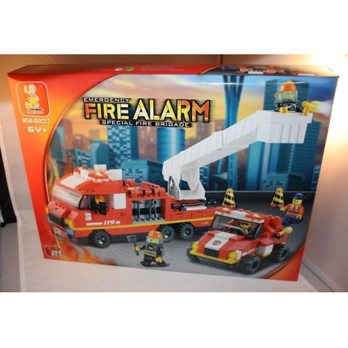 Sluban Fire Alarm  brandweer M38-B0223   363st.