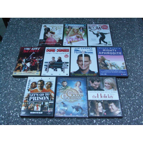 Dvd's diverse genres (10 stuks) 