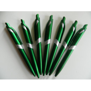 50 X Luxe Groene Pennen  ( schrijven blauw )