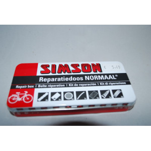 Simpson reparatiedoosje voor fietsen, compleet