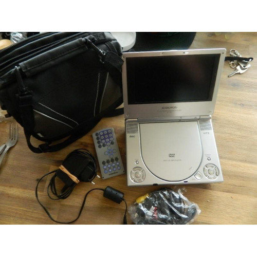 Portable DVD - MP3 Speler Met Afstandsbediening en Tas