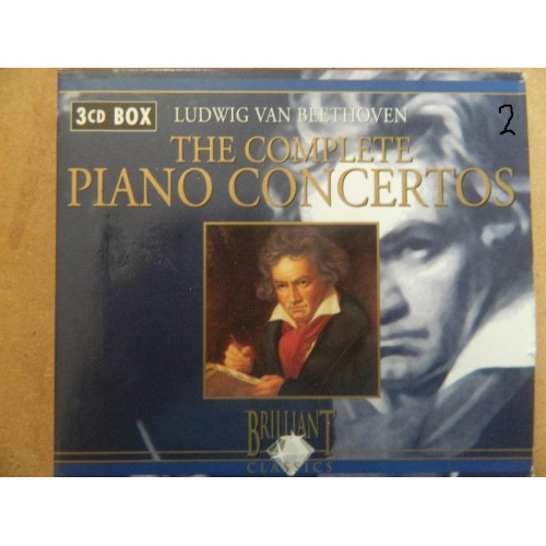 3 CD Box Ludwig Van Beethoven The Complete Piano Concertos