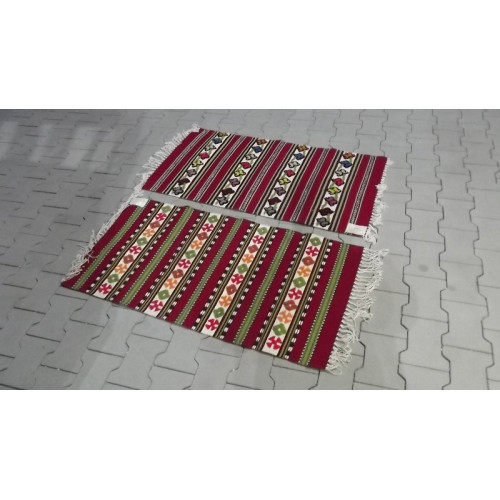 Kelim tapijt, 100% wol, 10 stuks, 60x120cm