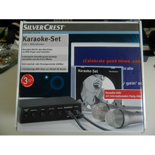 Silvercrest Karaoke - Set Compleet  ( zie foto`s )
