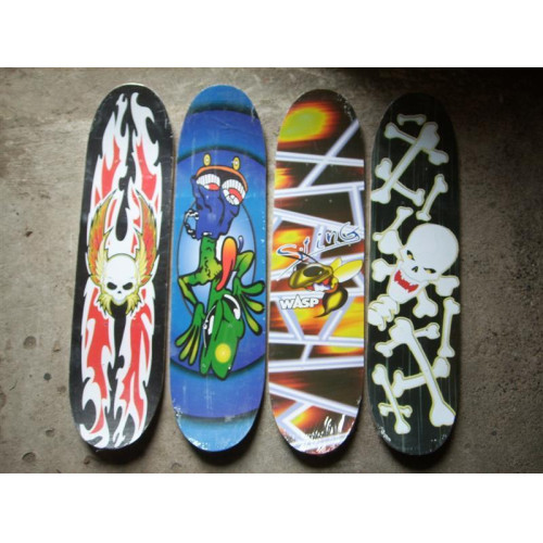 Skate board 4 stuks zijn 4 verschillende 