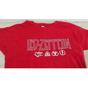 Shirt 'Led Zeppelin', dames, maat L, 5 stuks