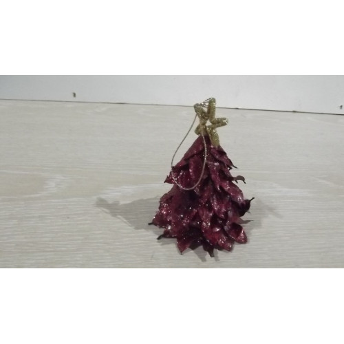 Kerstklokje, hoogte 11 cm, 48 stuks