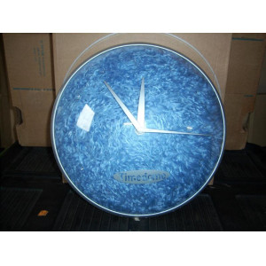 Klok Timedome 27 cm blauw