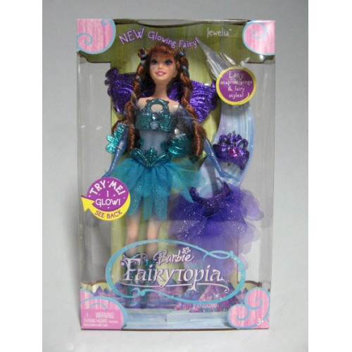 Barbie Fairy topic doos iets beschadigd  excl. batt