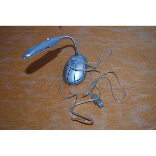 Bureau lamp in vorm van muis, met usb aansluiting