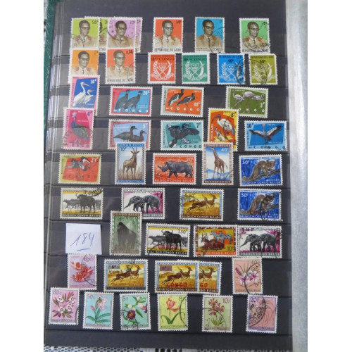 Postzegels Congo Belgisch en Zaire