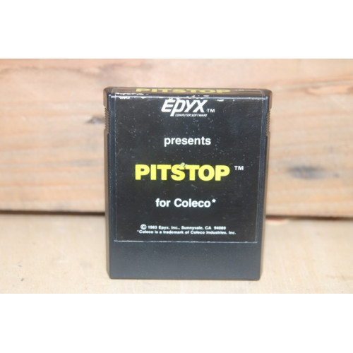 Colecovision spel Pitstop uit 1983