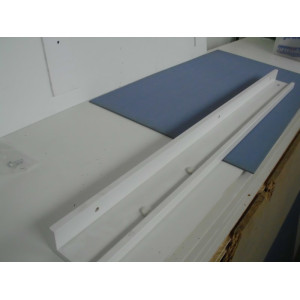 Wandplank wit MDF 120 cm