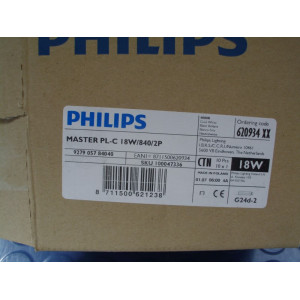 Philips Master PL-C 18W 10 in doos