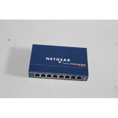 Netgear  internet poort 8 poorten model FS108