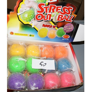 Stressballen showdoos met 12 stuks