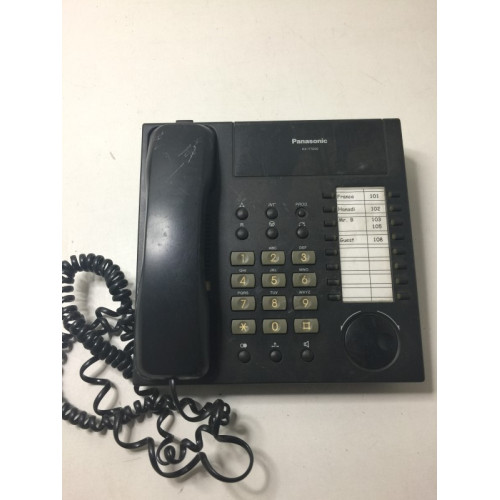 Telefoon, merk Panasonic, kleur zwart,