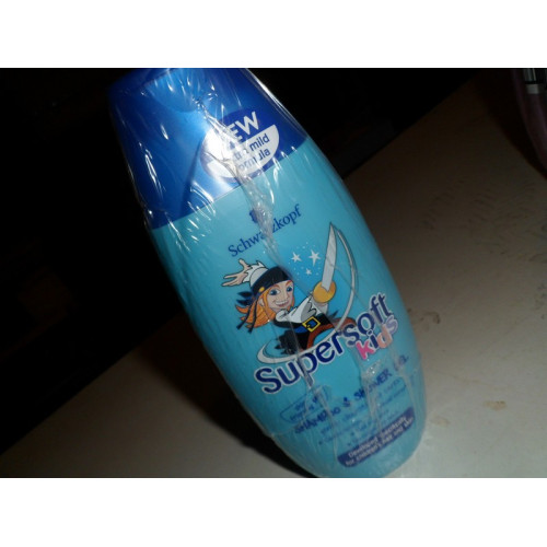 10x Supersoft kids shampoo + showergel 250ml